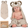 KeaBabies Keababies: Bamboo Baby Hooded Towel - KeaBabies Keababies: Bamboo Baby Hooded Towel -