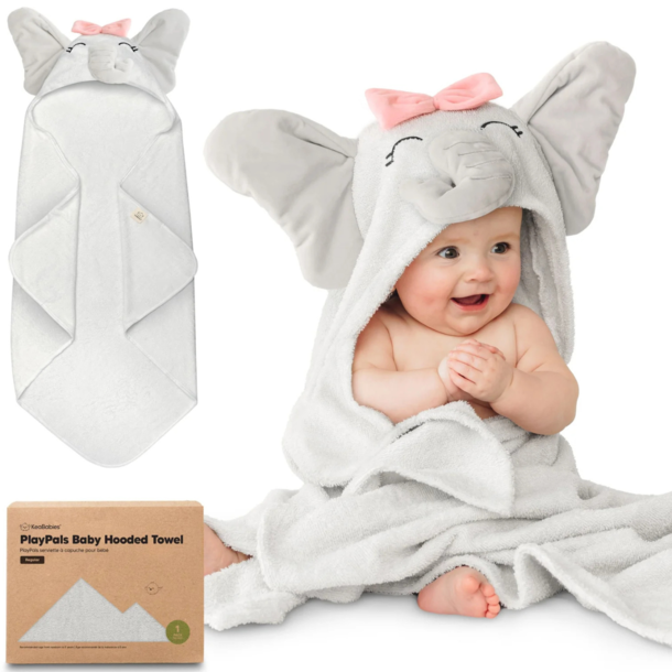 KeaBabies Keababies PlayPals Hooded Towel -