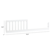 Million Dollar Baby MDB: Toddler Conversion Kit (M3099W) - White