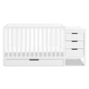 Million Dollar Baby MDB: Colby 4-in-1 Low-profile Convertible Crib & Changer Combo -