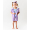 Rufflebutts Rufflebutts: Terry Full-Zip Cover Up- Lavender