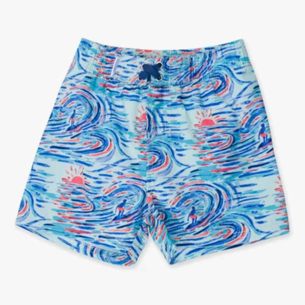 Rufflebutts Ruggedbutts: Swim Trunks - Seaside Surfer
