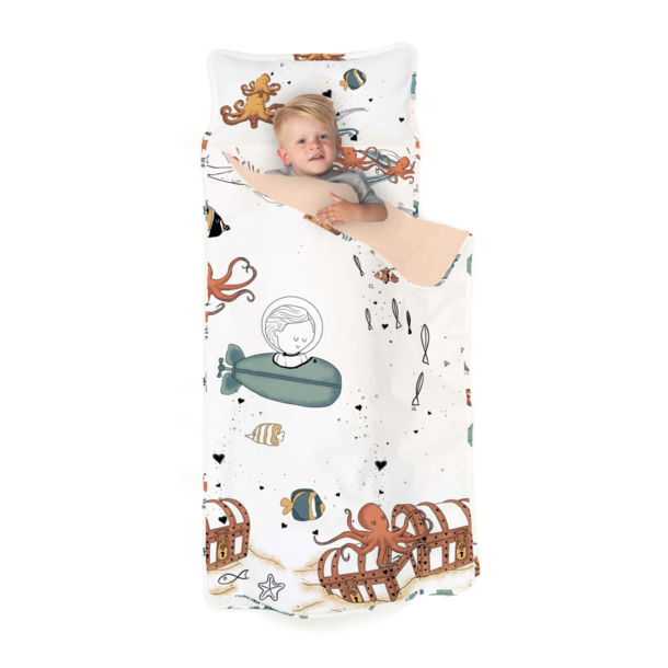 Wildkin Wildkin: Toddler Nap Mat - Octopus Treasure