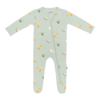 Kyte Clothing Kyte: Zipper Footie - Aloe Chick