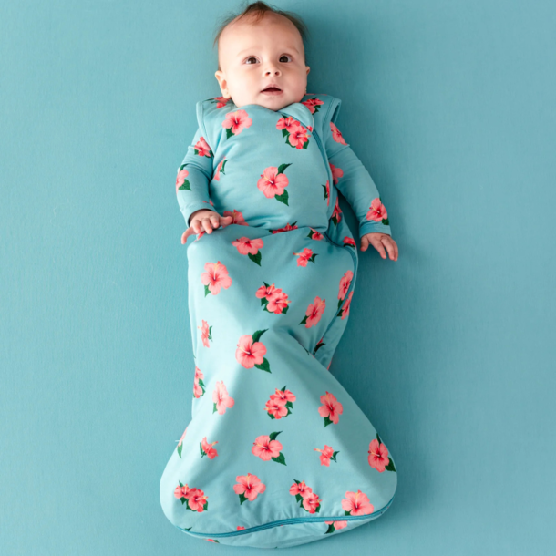 Kyte Clothing Kyte Sleepbag: 1.0 TOG - Hibiscus