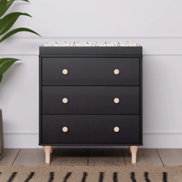 Million Dollar Baby MDB: Babyletto Lolly 3 Drawer Dresser with Changer