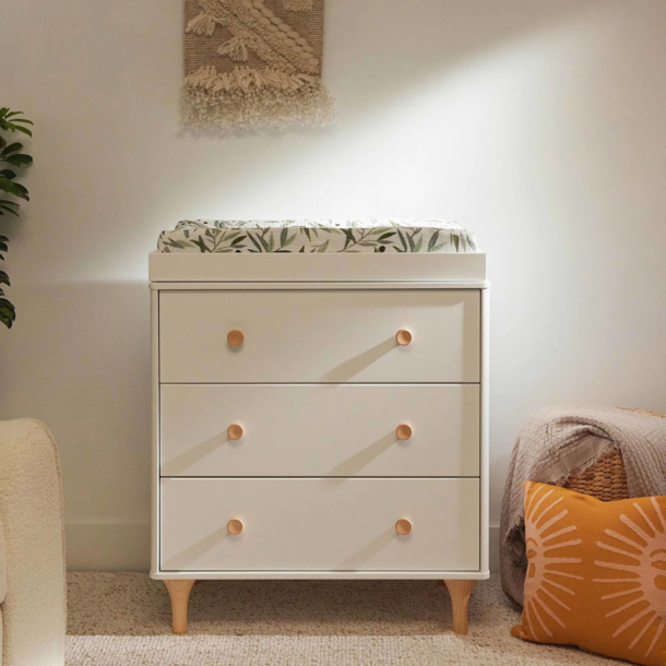 Million Dollar Baby MDB: Babyletto Lolly 3 Drawer Dresser with Changer