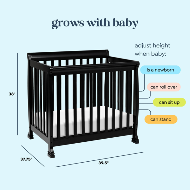 Million Dollar Baby Kalani Mini Crib