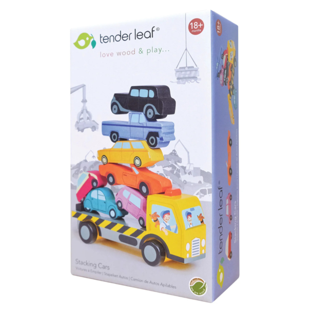 Tender Leaf Toys (Faire) Tender Leaf: Stacking Cars