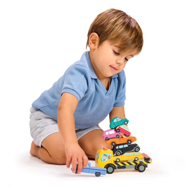 Tender Leaf Toys (Faire) Tender Leaf: Stacking Cars