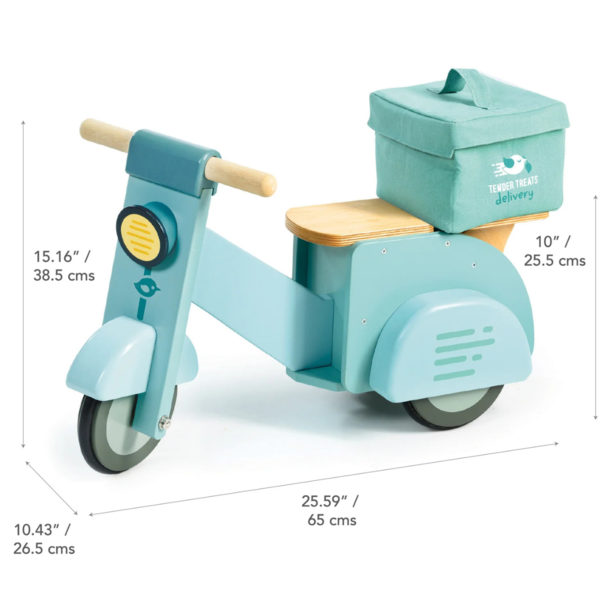 Tender Leaf Toys (Faire) Tender Leaf: Delivery Scooter (Blue)