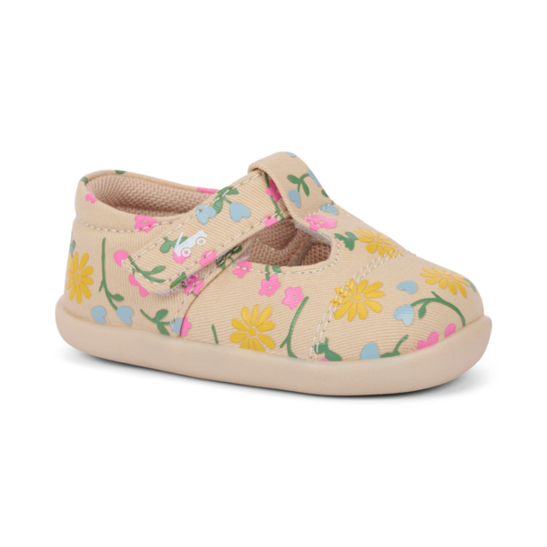 See Kai Run SKR: Bianca Mini - Oatmeal/Floral