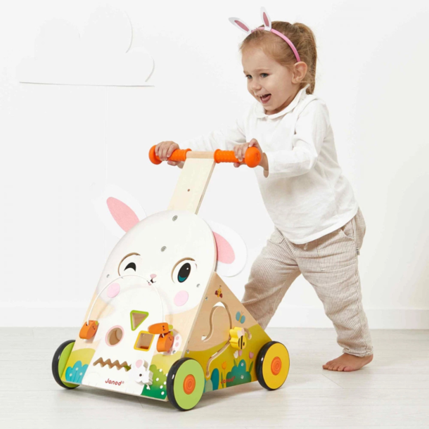 Janod Janod: Multi-Activity Rabbit Baby Walker