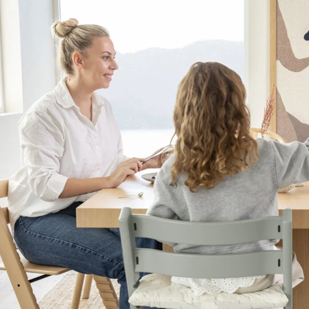 Stokke Stokke: Tripp Trapp Chair only (Beech wood) - White