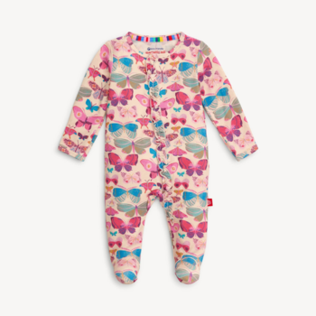 Magnificent Baby Magnetic Me: All A-Flutter Footie