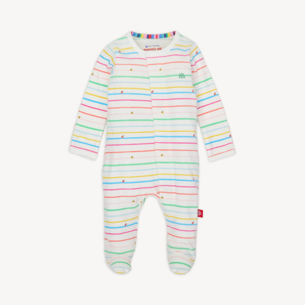 Magnificent Baby Magnetic Me: Rainbow Road Footie