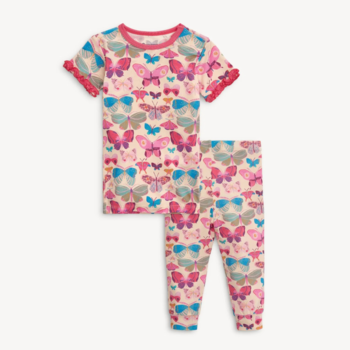 Magnificent Baby Magnetic Me: Toddler SS PJ - All A-Flutter