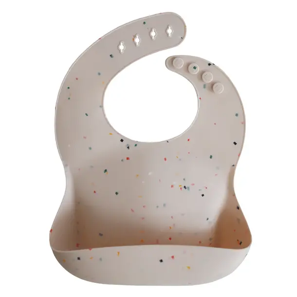 Mushie Mushie: Silicone Bib - Confetti