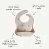 Mushie Mushie: Silicone Bib - Solid