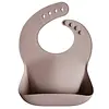 Mushie Mushie: Silicone Bib - Solid