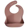 Mushie Mushie: Silicone Bib - Solid