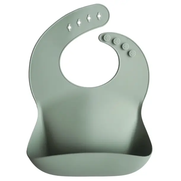 Mushie Mushie: Silicone Bib - Solid