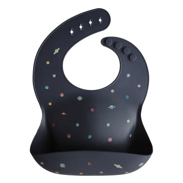 Mushie Mushie: Silicone Bib - Prints