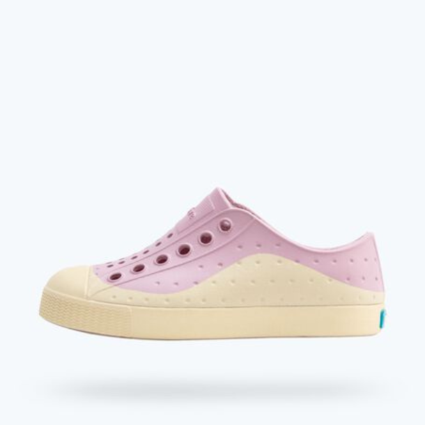 Native Shoes Native Shoes: Jefferson Roam (Child) - B Pink/Bone White