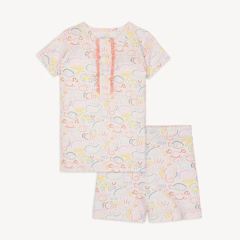 Magnificent Baby Magnetic Me: Toddler SS Shorts PJ - So-Fish