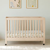 Million Dollar Baby MDB: Maki Full Size Folding Crib - Washed Natural