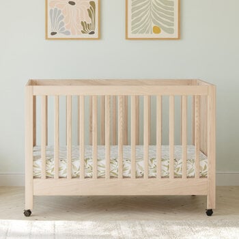 Million Dollar Baby MDB: Maki Full Size Folding Crib - Washed Natural