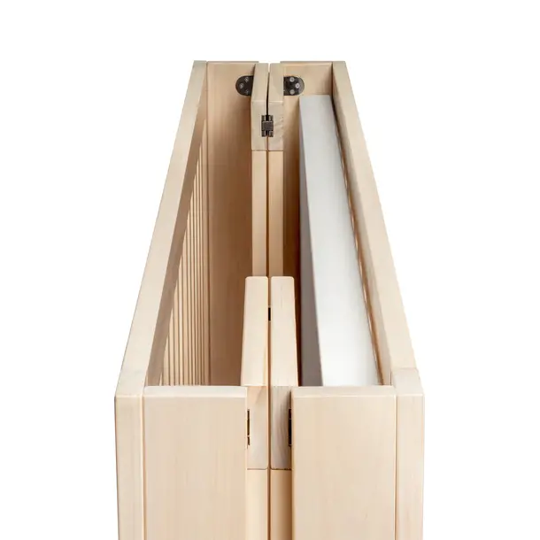 Million Dollar Baby MDB: Maki Full Size Folding Crib - Washed Natural