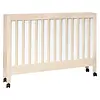 Million Dollar Baby MDB: Maki Full Size Folding Crib - Washed Natural