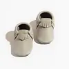 Freshly Picked FP: Baby Leather Moccasin - Salt Flats