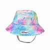 Flap Happy Flap Happy: Cotton Bucket Hat - Palm Paradise
