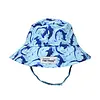 Flap Happy Flap Happy: Cotton Bucket Hat - Swirly Sharks
