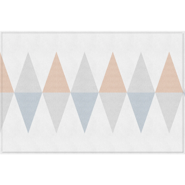 Parklon Parklon: Double Sided Floor Mat - Urban Object/Solid Grey (Medium)