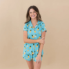 Kyte Clothing Kyte Women's Short Sleeve PJ Set - Pineapple