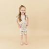 Kyte Clothing Kyte: Toddler Short-Sleeve PJ Set - Fluffy Dog