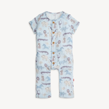 Magnificient Baby Magnetic Me: Jungle Jazz SS Coverall