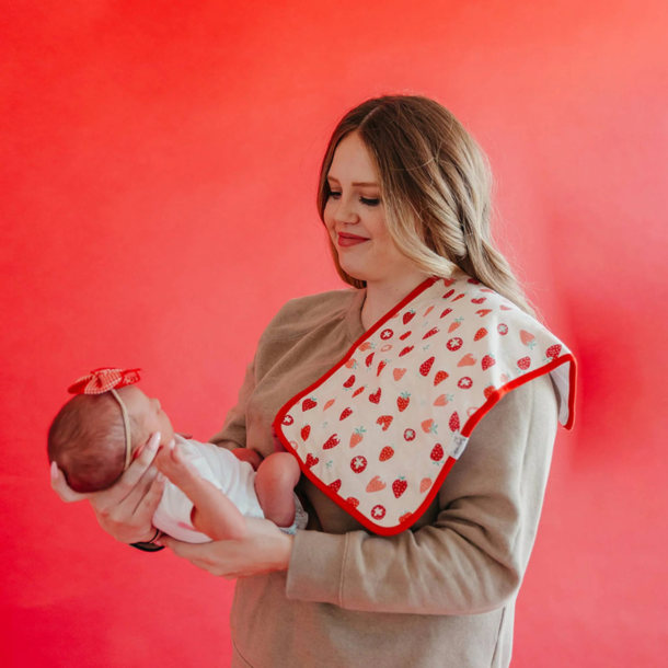 Copper Pearl Copper Pearl: Burp Cloth 3pk - Clementine