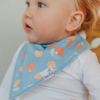 Copper Pearl Copper Pearl: Bandana Bib 4pk - Clementine