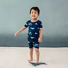 Kyte Clothing Kyte: Toddler Short-Sleeve PJ Set - Humpback