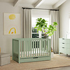 Million Dollar Baby MDB: Colby 4-in-1 Convertible Crib with Trundle Drawer - Light Sage