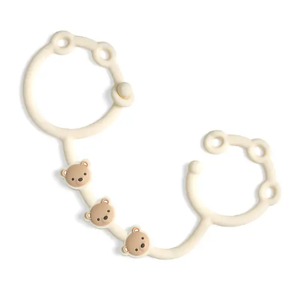 Itzy Ritzy Itzy Ritzy: Toy/Snack Cup Strap - Bear