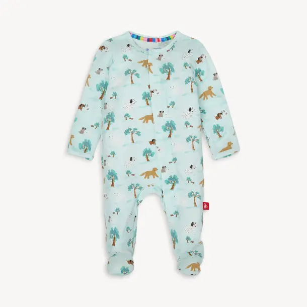 Magnificient Baby Magnetic Me: Central Bark Footie