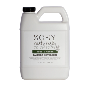 Zoey Naturals Zoey Natural: Free & Clean Detergent