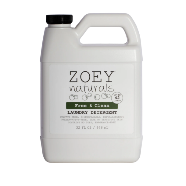 Zoey Naturals Zoey Natural: Free & Clean Detergent