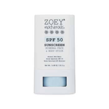 Zoey Naturals Zoey Natural: SPF 50 Stick - Fragrance Free