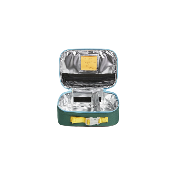 State Bags State Bags: Rodgers Lunch Box - Blue Checkerboard